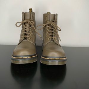 Olive green Dr. Martens